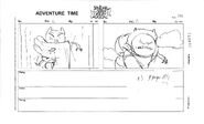 Jake vs. Me-Mow censored storyboard