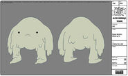 Modelsheet snowgolem - melting2