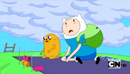 S3e26 Finn and Jake rain