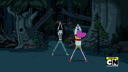 S07E12 PB & Marcy doing jumping jacks