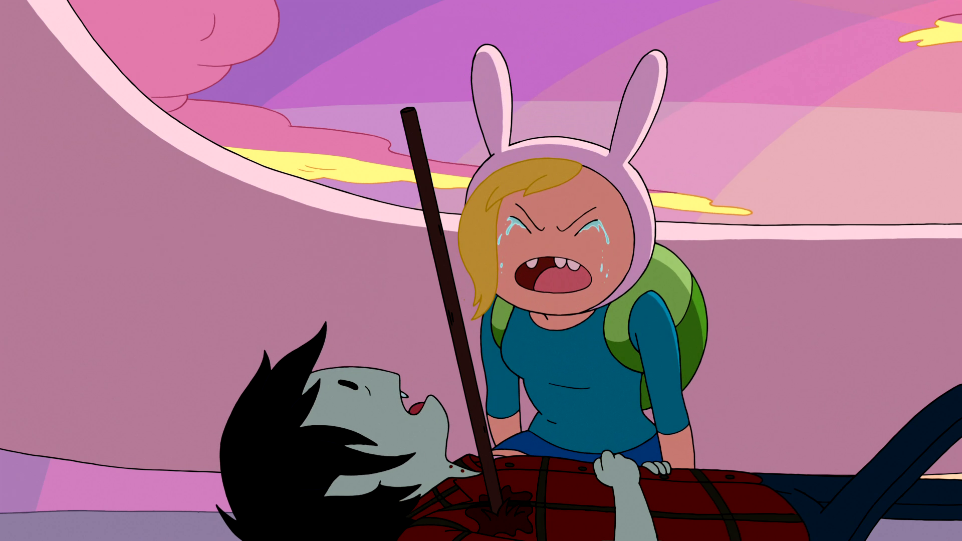 anime adventure time finn and fionna