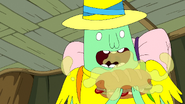 S5e33 MM breathing on Jake's sandwich