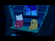 Finn and Jake Creeped out