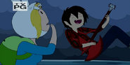 S5 e11 Marshall Lee laughing with bass