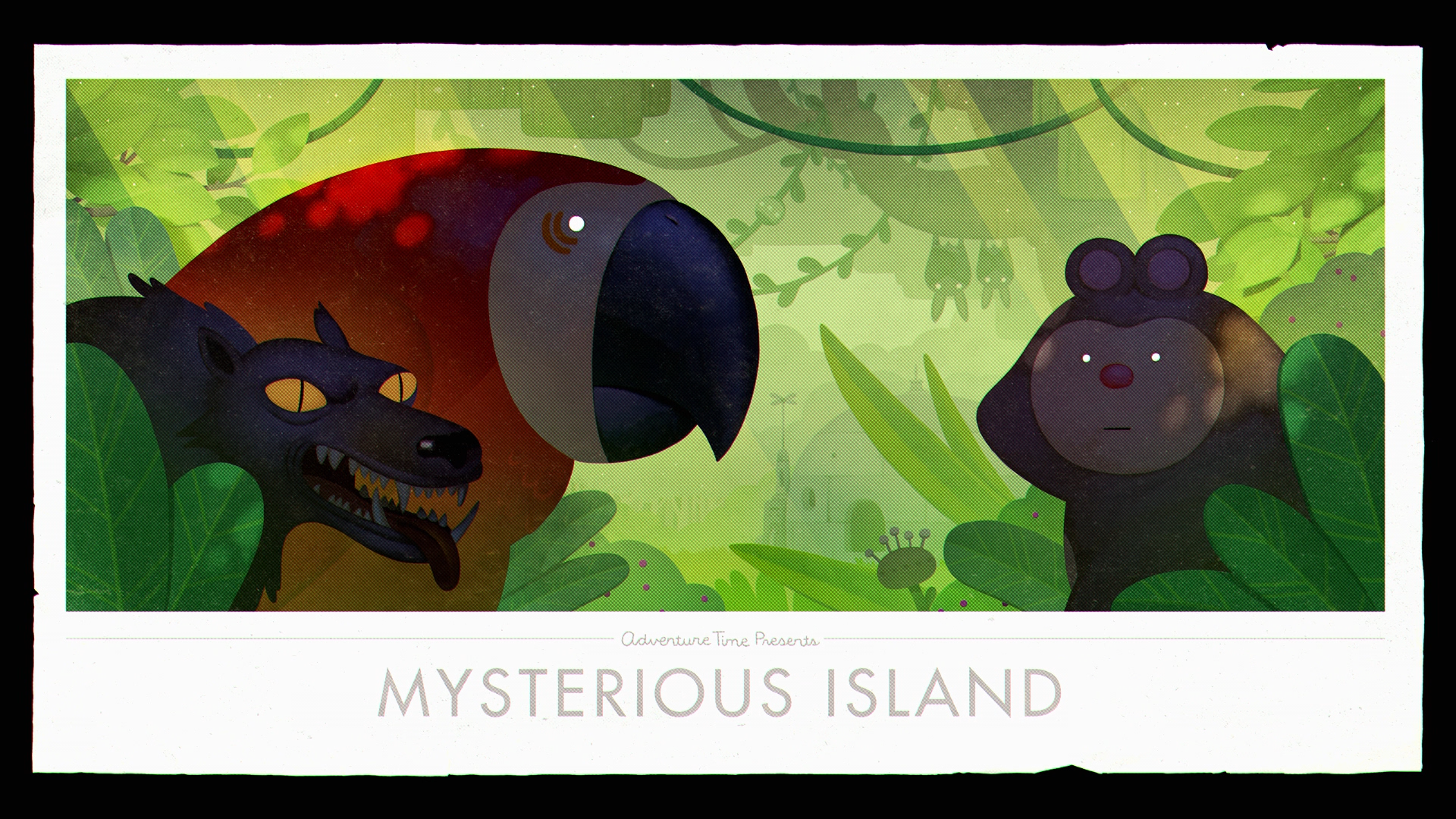 Tage af forvirring maskinskriver Mysterious Island | Adventure Time Wiki | Fandom