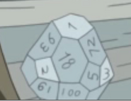 This is a game die. It should have 100 sides, but it does not seem like it does