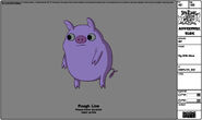 Modelsheet pig withrims