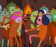 The flame prisoner that appeared in the episode.