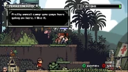 Dialogue from Pendleton when you talk to him in Mercenary Kings