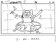Seventeen storyboard panel