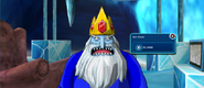 Ice King in his fortress/palace (living room), outside Orchid Bay