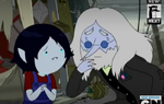 Little Marceline and Simon( Ice King)