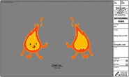 Flame person #10