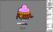 Lumpy Space Princess in "Holly Jolly Secrets Part II"