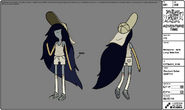 Modelsheet marceline - withlongbrimhat