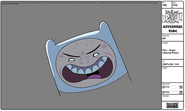 Modelsheet finn - angry