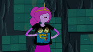 PB wearing Marceline's tee-shirt