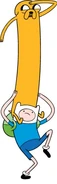 41vtiC40BPL.jpg (16 KB) Finn holding Jake.