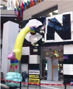 Lady Rainicorn at CN Headquarters