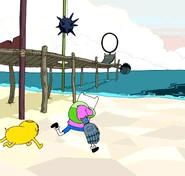 The Gauntlet dock from "Business Time"