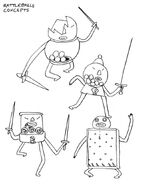 Rattleballs concepts by Pendleton Ward