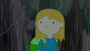 S4 E23 Finn with wet hair