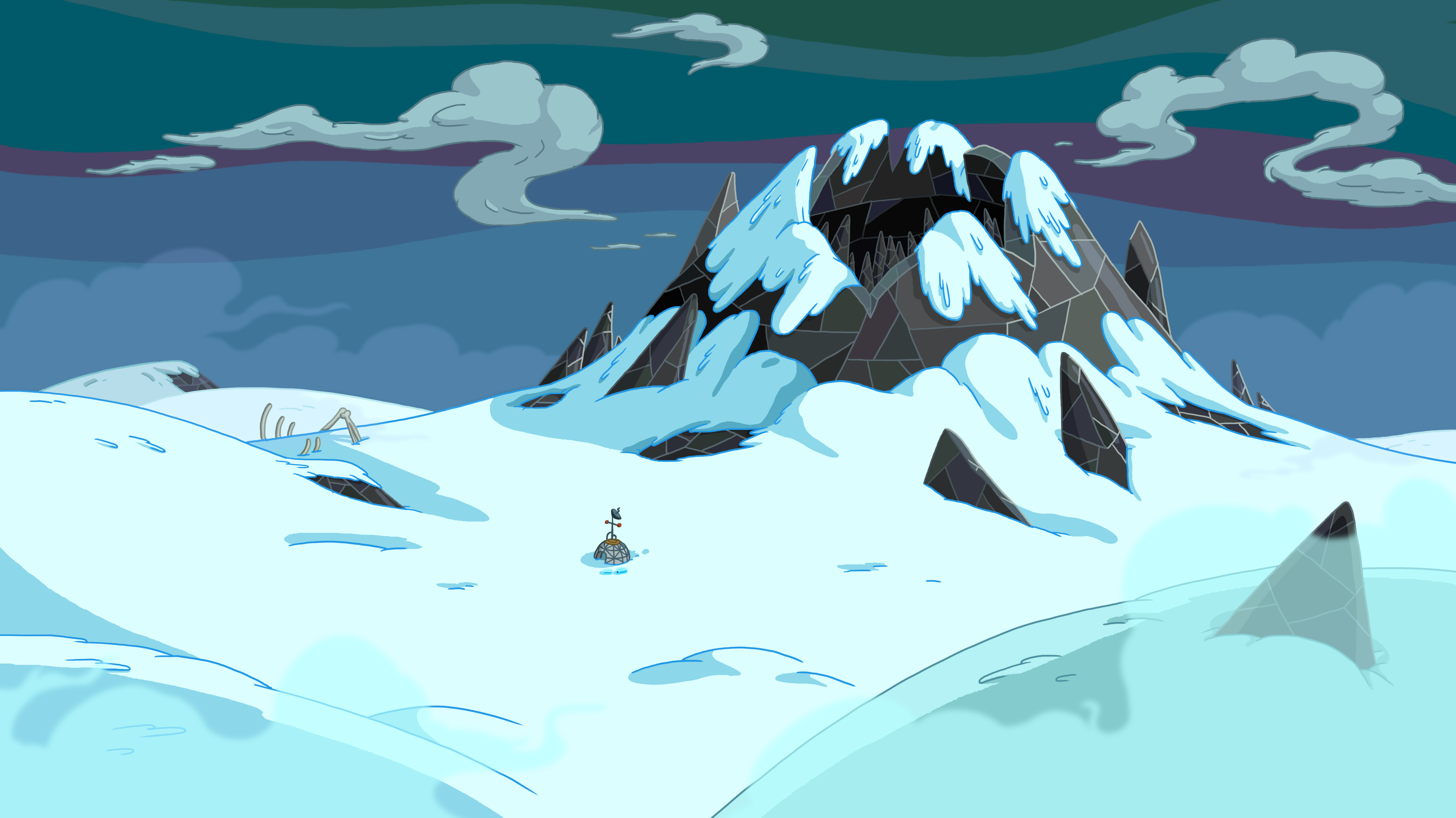 Black Ice Cave Adventure Time Wiki Fandom