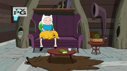 S4e3 finn petting jake