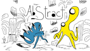 Abstract title card concept by character & prop designer Michael DeForge