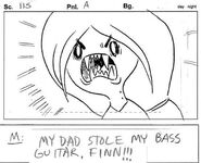 Original storyboard piece