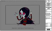 Marceline with her red eyes