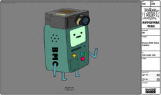 BMO as a cameraman.