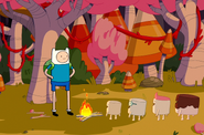 S7e22 finn campfire