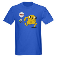 Adventure Time Tee Blue