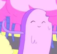 Grape Popsicle Guy in the "Adventure Time Theme Song"