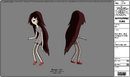 Modelsheet Marceline - New Costume -1 with Rims