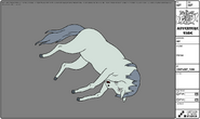 Modelsheet horse