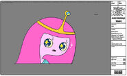 Modelsheet princessbubblegum inshortstshirt withstarryeyes - specialpose