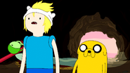 S5e13 Finn and Jake in cave