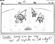 The Enchiridion! storyboard panel