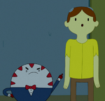 S5e21 Peppermint Butler pointing to Braco