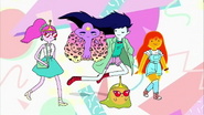 PB, Marceline, LSP, Slime Princess, & Flame Princess