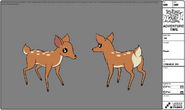 Modelsheet fawn