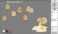 Modelsheet Eggs