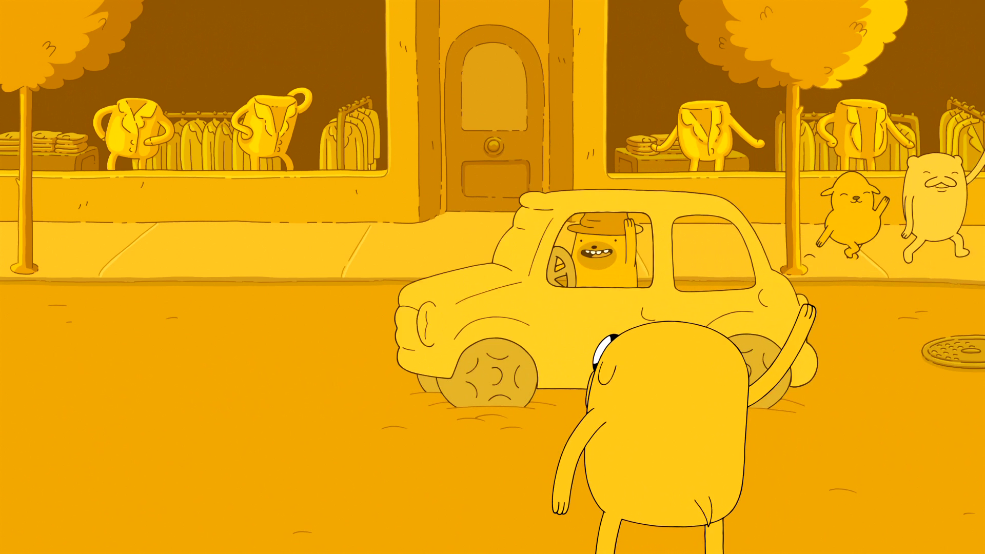 adventure time jake car