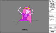 "A kiss from Princess Bubblegum...on the mouth!"