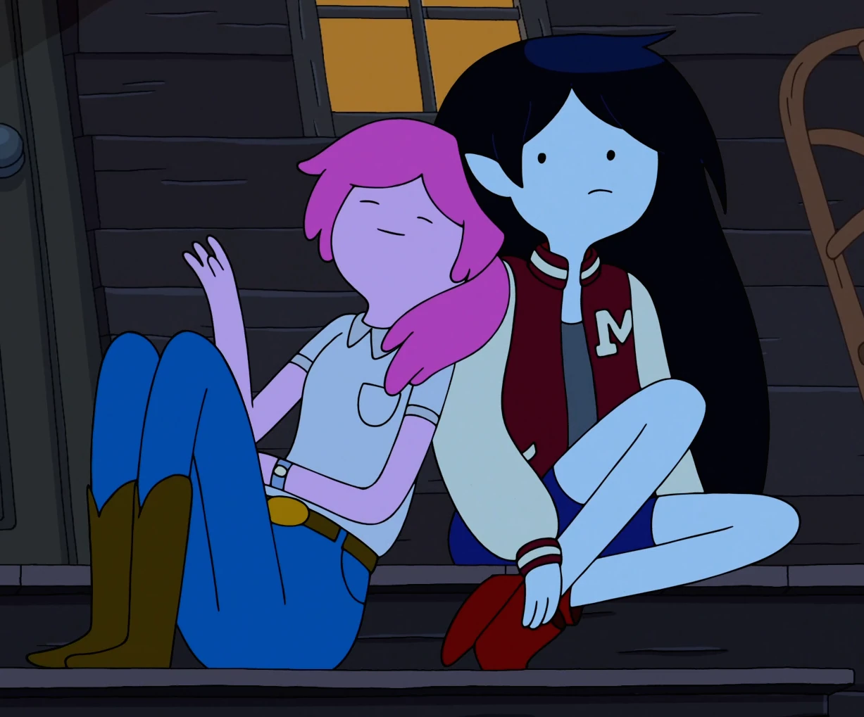 princesse bubblegum et marceline chaudes