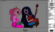 Princess Bubblegum and Marceline back-up singing