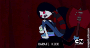 Animated fight with Marceline