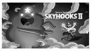 Skyhooks II title card design by Benjamin Anders and painted by Joy Ang